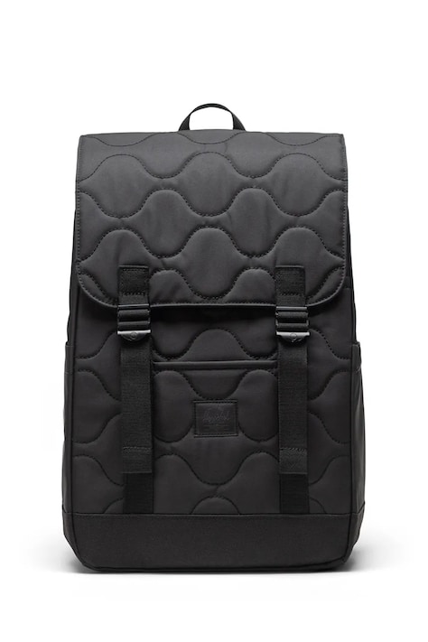 Herschel plecak Retreat™ 17 L kolor czarny duży gładki 11683-00001-OS