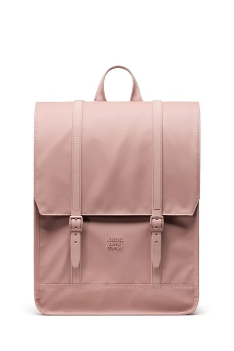 Herschel plecak Survey™ 24 L kolor różowy duży gładki 11649-02077-OS