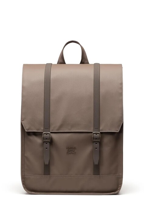 Herschel plecak Survey™ 24 L kolor brązowy duży gładki 11649-07057-OS