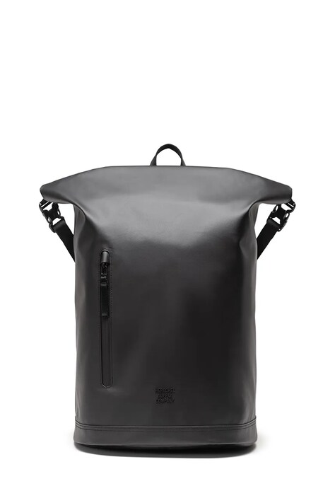 Herschel plecak Roll Top 26 L kolor czarny duży gładki 11650-00001-OS