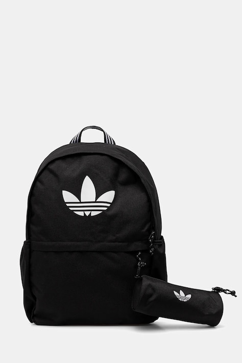 Batoh adidas Originals černá barva, velký, s potiskem, JW0315