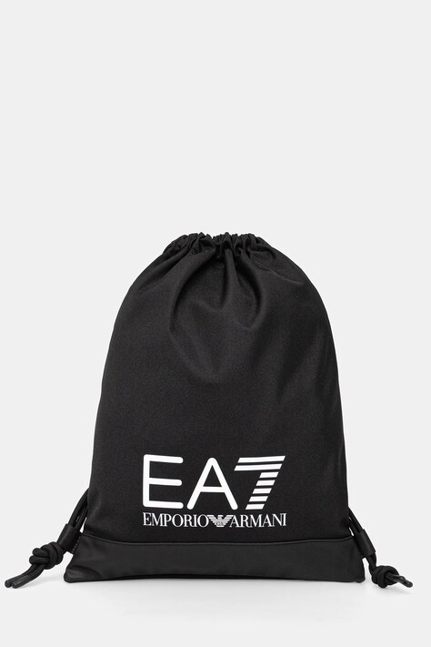 EA7 Emporio Armani worek kolor czarny z nadrukiem AF19722.7X000283