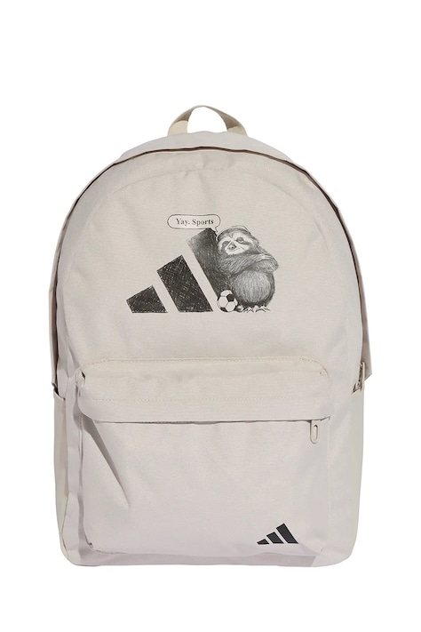 Σακίδιο πλάτης adidas χρώμα: μπεζ, JX9075