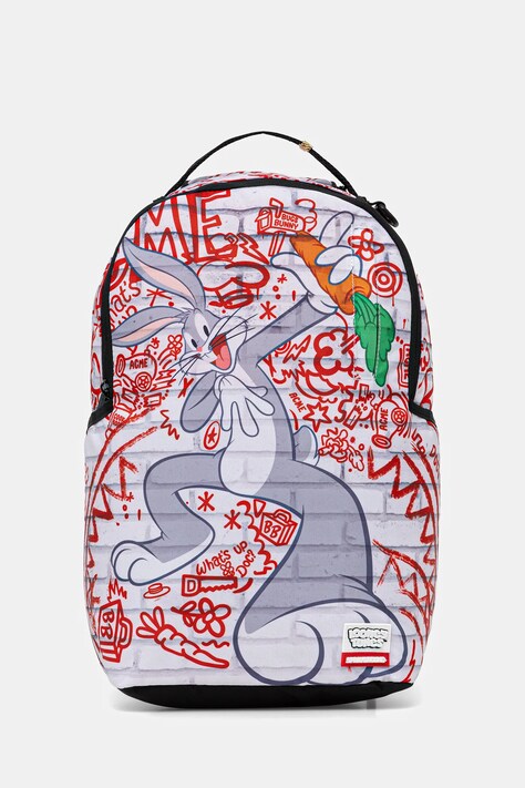 Рюкзак Sprayground колір червоний великий візерунок 910B7323NSZ