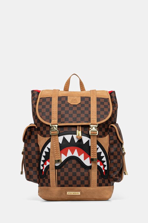 Sprayground plecak kolor brązowy duży wzorzysty 910B7990NSZ