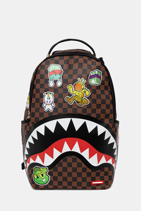 Sprayground plecak kolor brązowy duży wzorzysty 910B5797NSZ