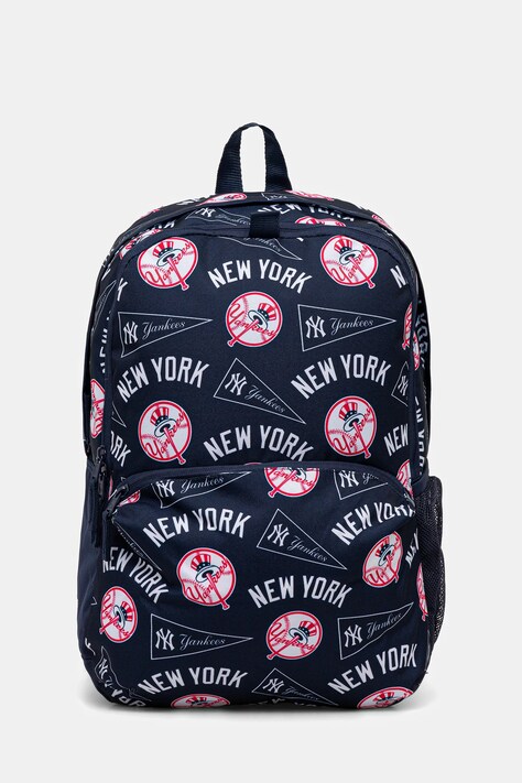 New Era plecak kolor granatowy duży wzorzysty 60667089
