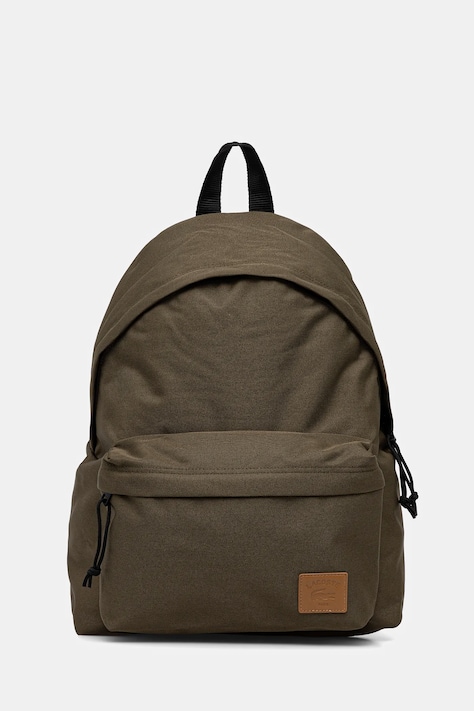 Lacoste rucsac culoarea verde, mare, uni, NU5179ZU