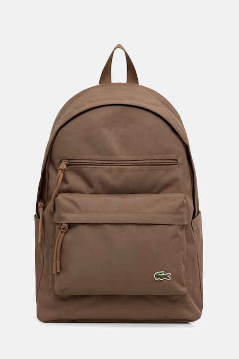 Lacoste plecak miejski brązowy NU5180NE