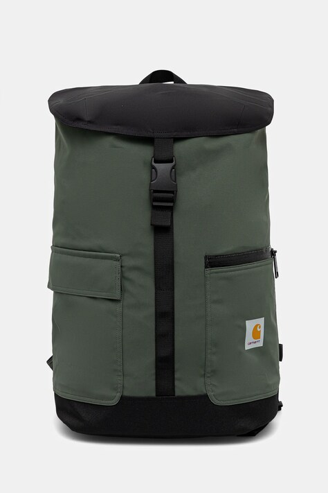 Carhartt WIP plecak Bowden kolor zielony duży gładki I035214.2ZXXX