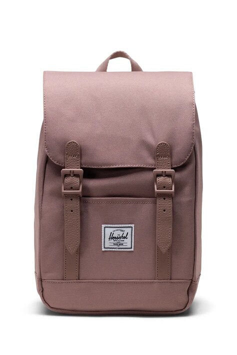 Herschel plecak Retreat™ Mini kolor różowy duży gładki 11398-02077-OS