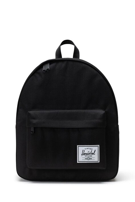 Herschel plecak Western 24 L kolor czarny duży z aplikacją 11567-00001-OS