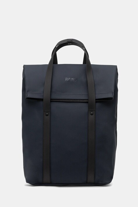 Rains plecak 12940 2 Way Tote Backpack kolor granatowy duży gładki 12940