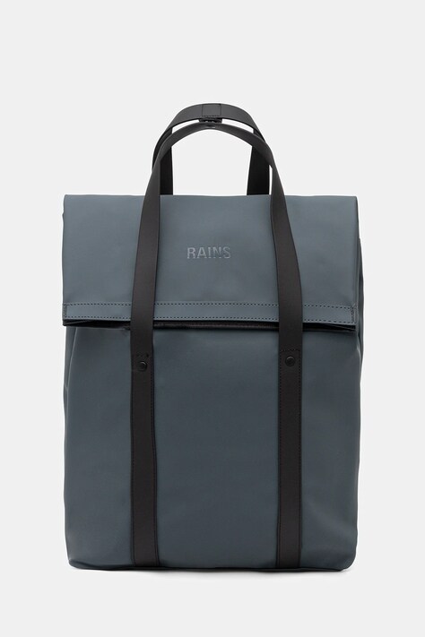 Rains plecak 12940 2 Way Tote Backpack kolor niebieski duży gładki 12940