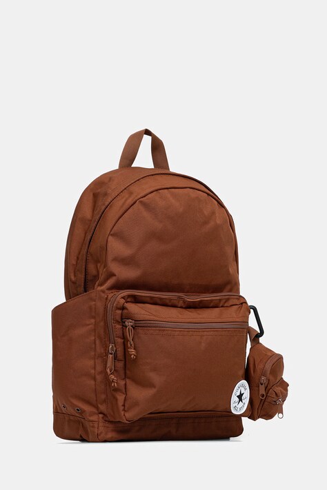 Converse plecak kolor brązowy duży gładki MA5665