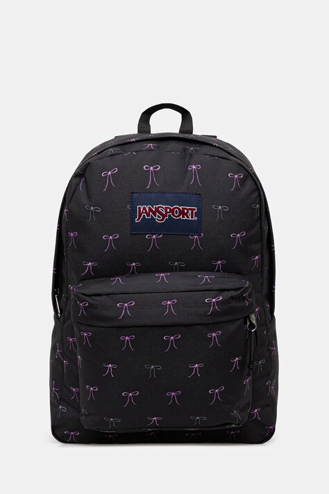 Рюкзак Jansport цвет чёрный большой узор EK0A5BAG0W2