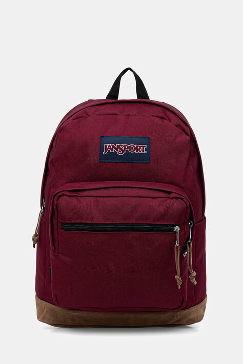 Jansport rucsac culoarea rosu, mare, uni, EK0A5BAPN62