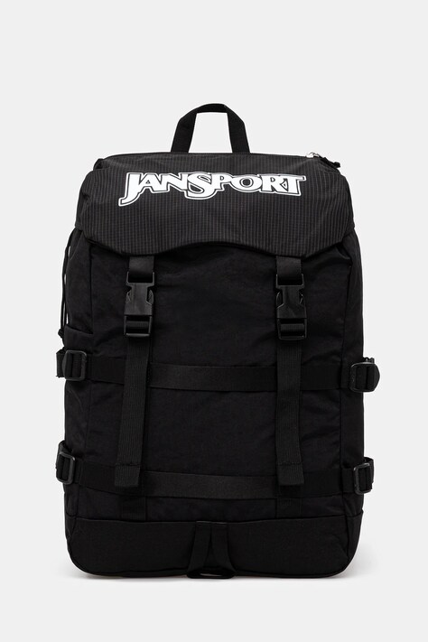 Batoh Jansport černá barva, velký, s potiskem, EK0A5BLIN55