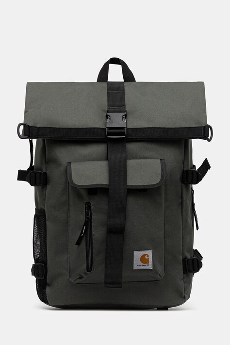 Carhartt WIP plecak Philis Backpack kolor zielony duży gładki I031575.2ZXXX