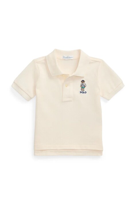 Polo Ralph Lauren tricou polo culoarea alb, uni, 320973120001