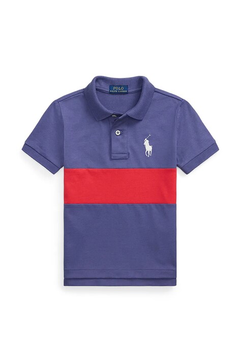 Polo Ralph Lauren tricou polo culoarea bleumarin, 322971296001