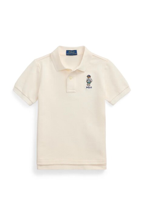 Polo Ralph Lauren tricou polo culoarea alb, uni, 322973120001
