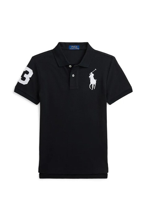 Polo Ralph Lauren tricou polo culoarea negru, 323708861111