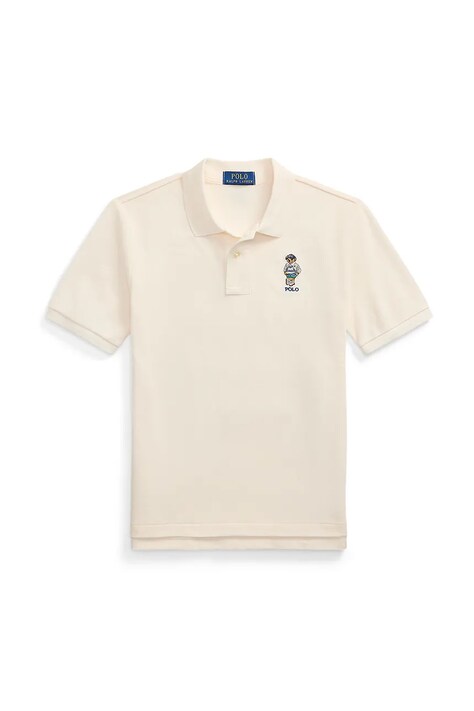 Polo Ralph Lauren tricou polo culoarea alb, 323973120001