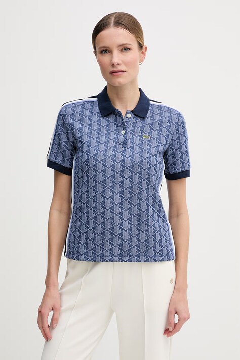 Lacoste damskie bawełniane granatowe DF3364