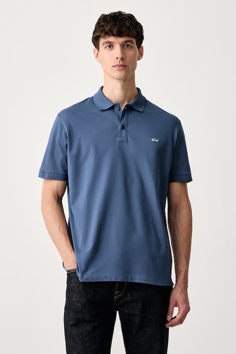 Paul&Shark Polo pánské bavlněné Knitwear modré 99311001