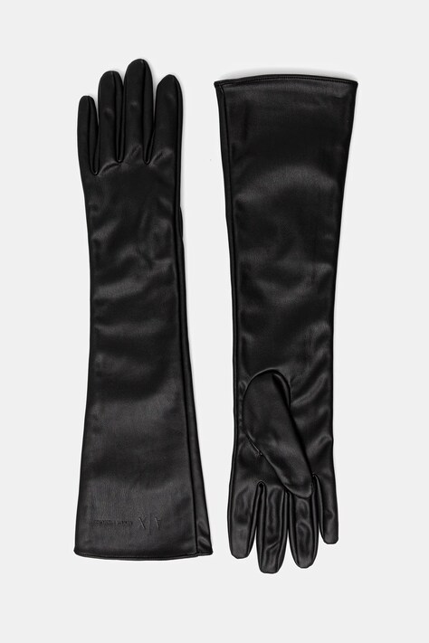 Armani Exchange rękawiczki damskie kolor czarny XW001498 AF16106