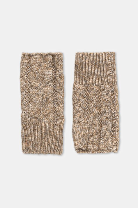 Hoss Intropia rękawiczki damskie kolor beżowy 5022326