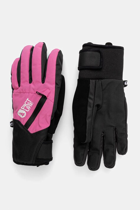 Picture rękawiczki narciarskie Kakisa Gloves kolor różowy GT0186