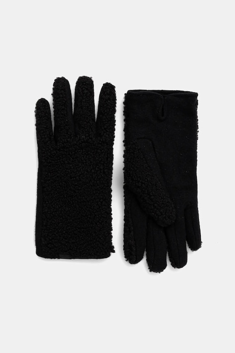 Rukavice s dodatkom vune United Colors of Benetton boja: crna, 69FWDG00E