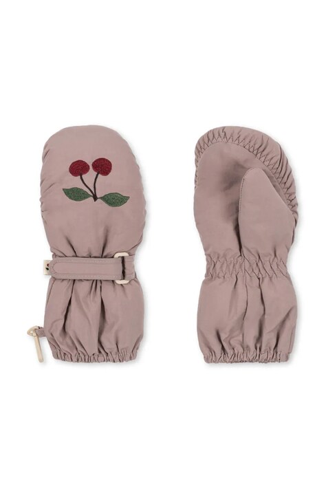 Παιδικά γάντια Konges Sløjd JUNO MITTENS χρώμα: ροζ, KS103487