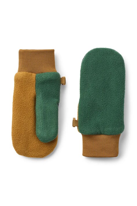 Rukavice Liewood Solar Fleece Gloves tmavomodrá farba, LW20200