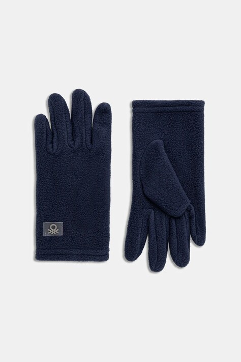 United Colors of Benetton rękawiczki dziecięce kolor granatowy 6U87CG007