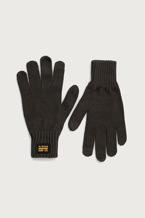 G-Star Γάντια ανδρικά με βαμβάκι Effo πράσινα D25334-E149