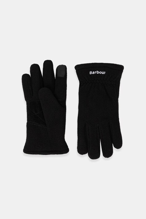 Rukavice Barbour Coalford Fleece čierna farba, MGL0108