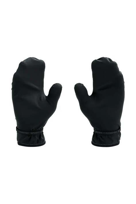 Γάντια Compressport Hurricane χρώμα: μαύρο, XGLU885