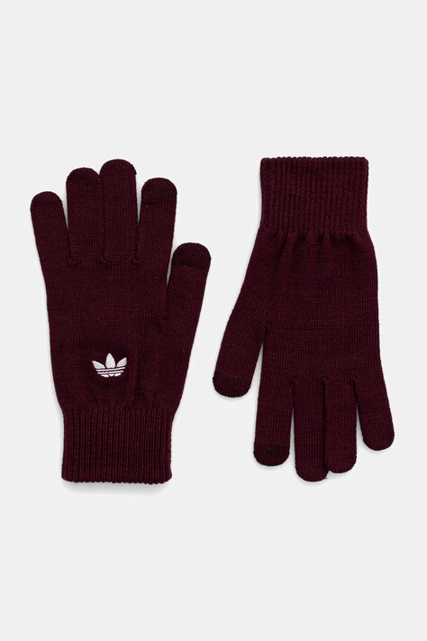 Rokavice adidas Originals Adicolor bordo barva, JZ5014