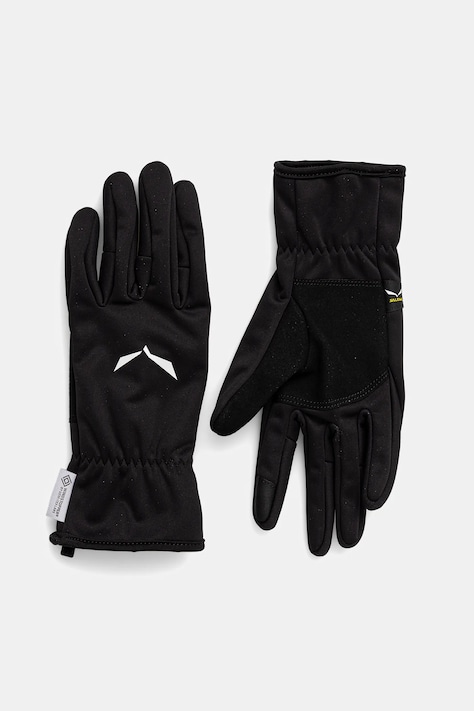 Salewa mănuși culoarea negru, 00.0000029257