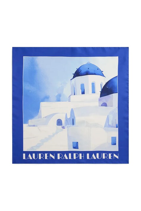 Svilena marama Lauren Ralph Lauren za žene, s uzorkom, 454980724
