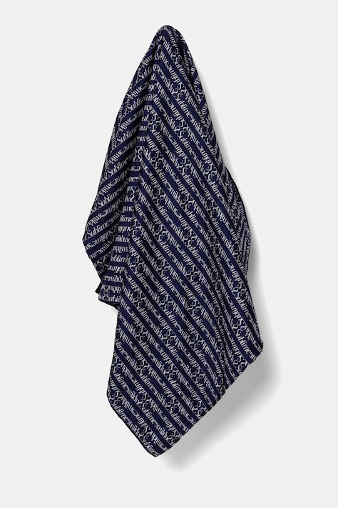 Шовкова хустка Tory Burch T Monogram візерунок 166713-401