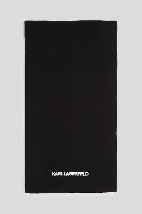 Шарф Karl Lagerfeld колір чорний A3W33144