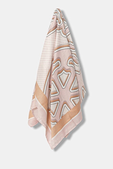 Σάλι Guess KEFIAH χρώμα: ροζ, AW5342 POL03