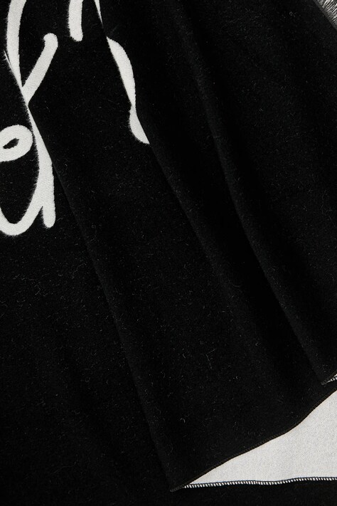 Шарф EA7 Emporio Armani — AW25-SAD030, чорний — фото 3