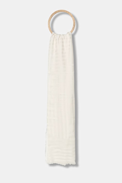 Платок Weekend Max Mara LUGLIO цвет бежевый узор 2525546024600