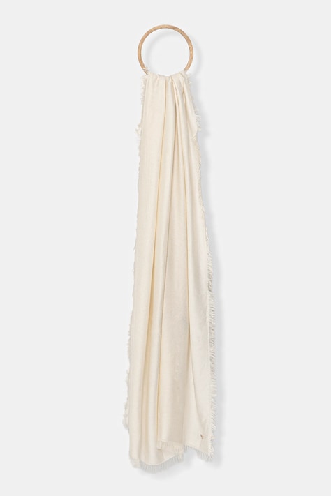 Μεγάλο κασκόλ Weekend Max Mara LATINO χρώμα: μπεζ, 2525546064600