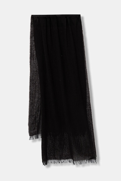 Μάλλινο κασκόλ Lanvin χρώμα: καφέ, 710003794